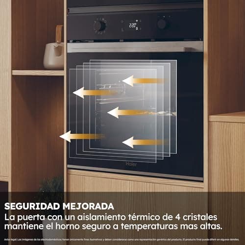 Thumbnail 9 de Haier ID2P5B3YTX Horno Multifunción 78L