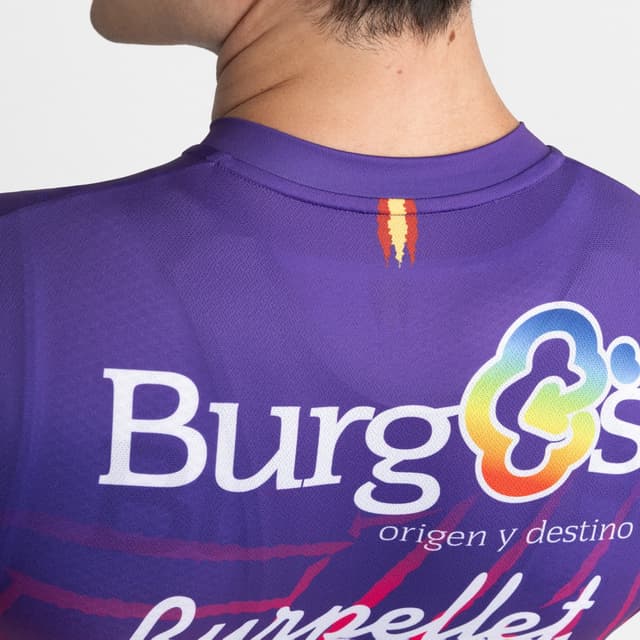 Thumbnail 3 de Siroko Maillot Burgos Purple de manga corta