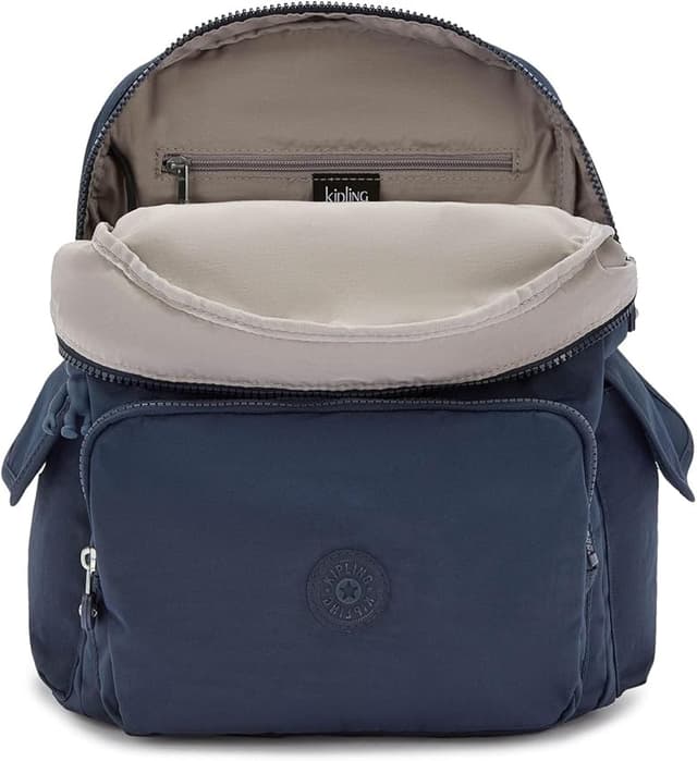 Detalle 2 de Kipling City Pack Mochila mediana 2 Azul
