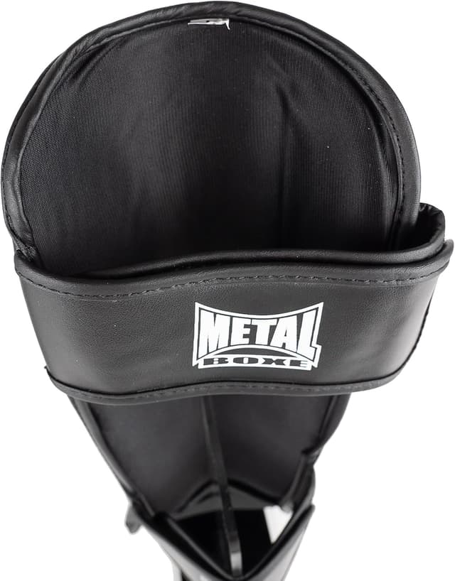 Detalle 2 de METAL BOXE Black Furious Parastinchi parapiedi Taglia L