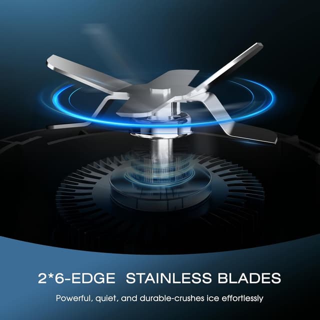 Thumbnail 4 de Nahida Blender 1200W Smoothie Maker 🍹