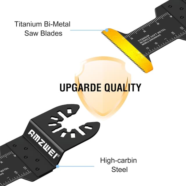 Thumbnail 4 de 100Pcs Oscillating Multi Tool Blades Set