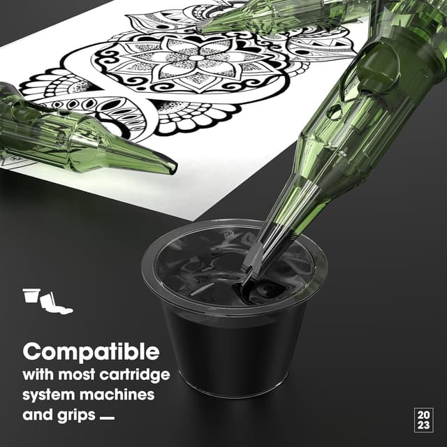 Thumbnail 6 de INKin REVO Cartuchos de Aguja Tatuaje #12 - 20 piezas