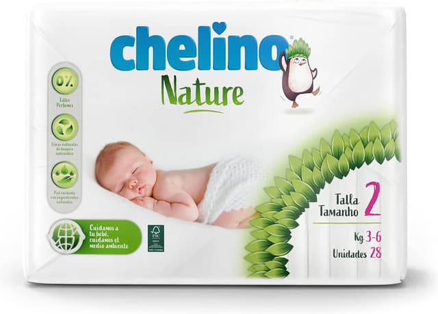 Thumbnail 5 de Chelino Pañal Nature Talla 3 216 unidades 👶