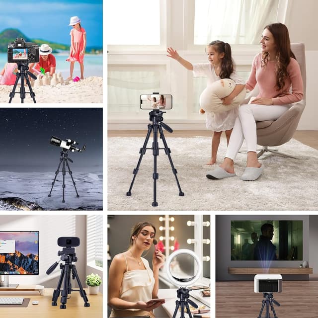 Detalle de LINKCOOL mini desktop tripod 62cm