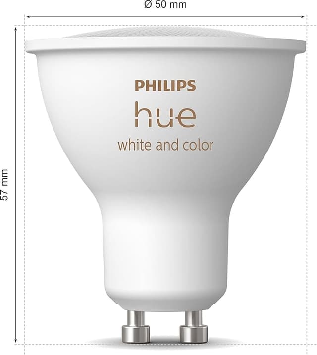 Thumbnail 6 de Philips Hue GU10 Bombilla inteligente 4,2 W, 400 lm