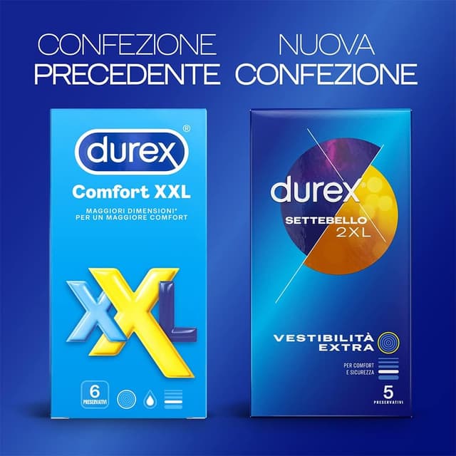 Thumbnail 1 de Durex Settebello XXL 30 preservativi