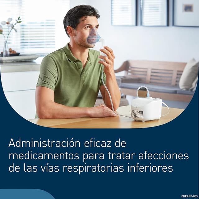 Detalle de OMRON X101 Nebulizador para niños y adultos. Trata asma y bronquitis 🌬