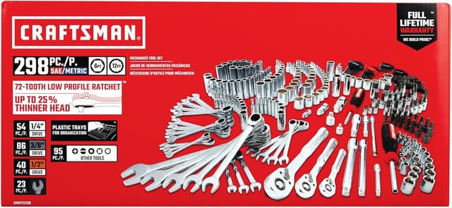 Thumbnail 5 de CRAFTSMAN CMMT12139 298-Piece Mechanics Set
