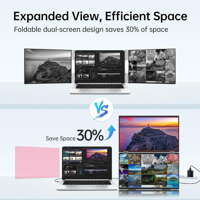 Detalle 2 de InnoView 2025 15.6" Portable Monitor