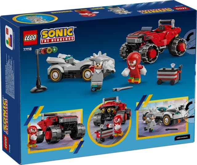 Thumbnail 4 de LEGO Sonic 77118 Monstertruck mit Silvers Auto