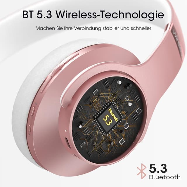 Detalle 2 de DOQAUS Bluetooth Over-Ear Kopfhörer bis 90 Std