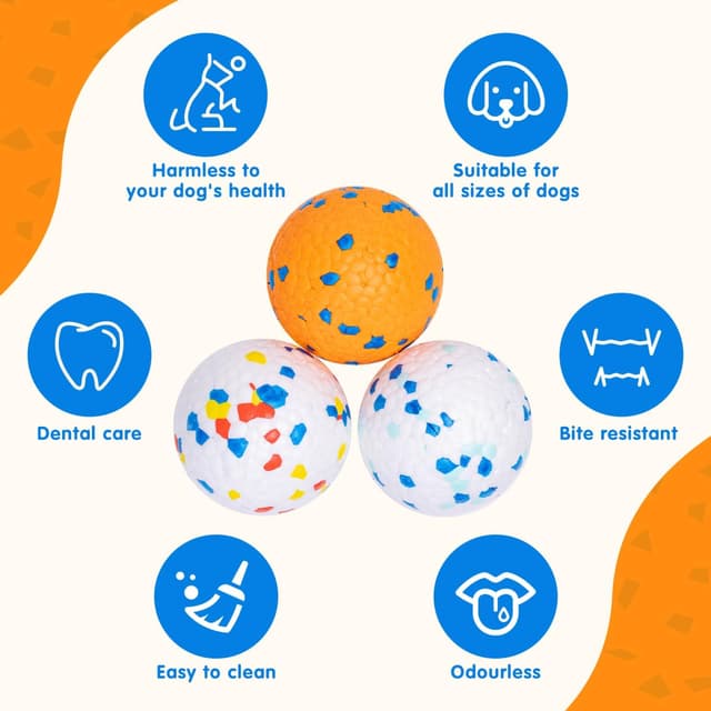 Thumbnail 6 de Nobleza Hundeball Unzerstörbar 3er Pack Ø7cm