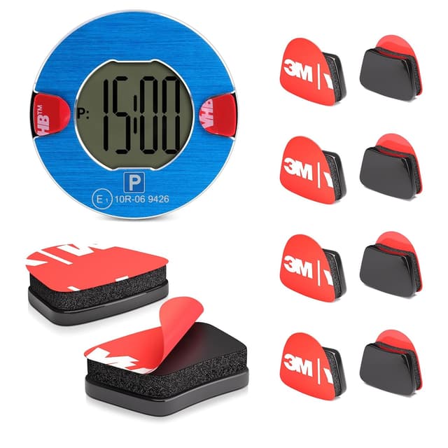 Detalle de FIXCHORD Ersatz Klebepads 8 Stück für Parkscheibe