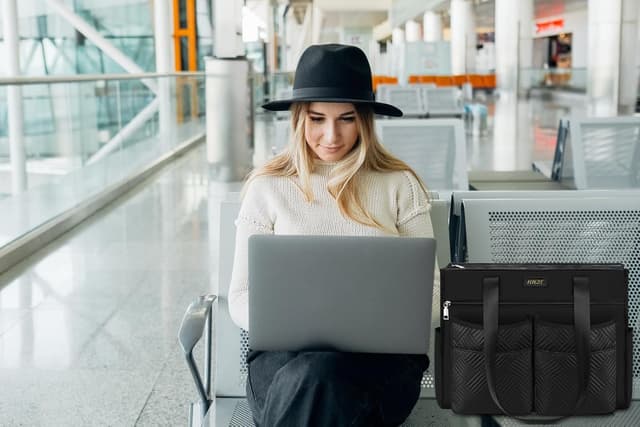 Detalle 2 de ITIEZY Shopper Tasche Damen Groß 41x14x32 cm