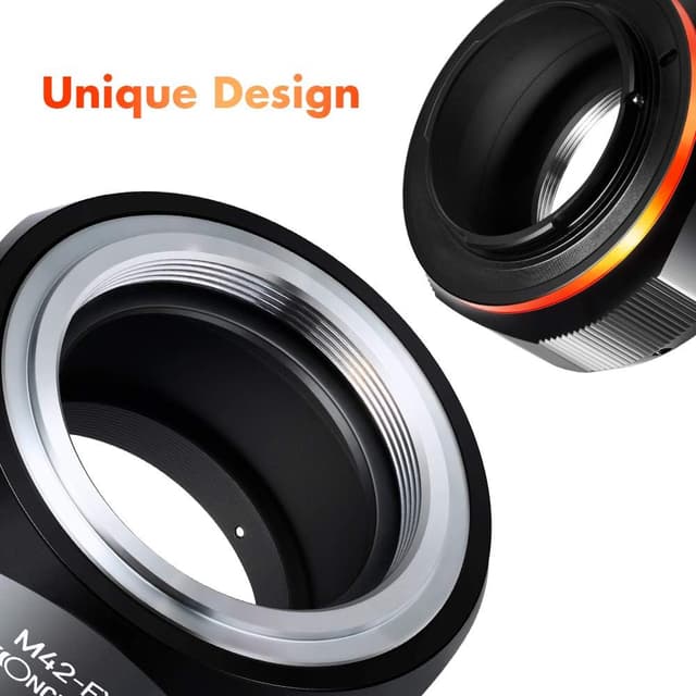 Detalle de K&F Concept M42 to Fujifilm X manual lens mount adapter (matting varnish design)