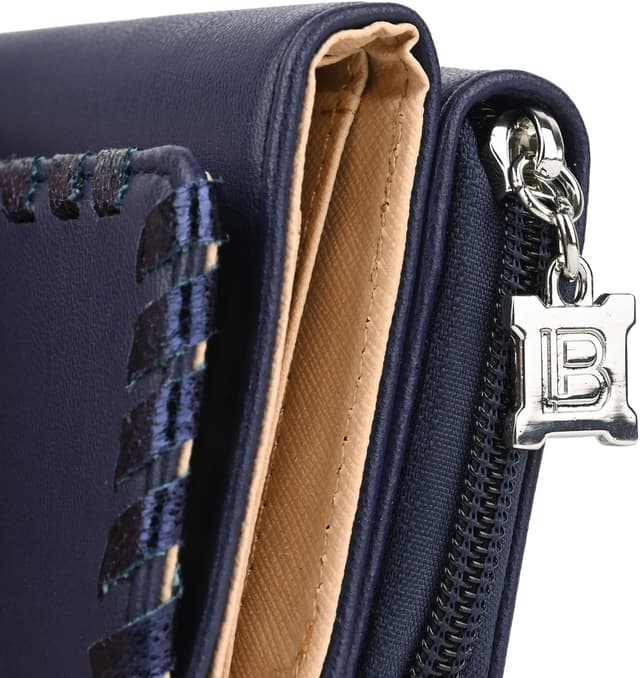 Detalle de Laura Biagiotti portafoglio da donna in similpelle PU con scatola regalo