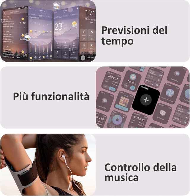 Thumbnail 5 de Blackview Smartwatch 1,85'' con chiamate Bluetooth