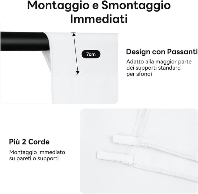 Thumbnail 4 de Heysily Sfondo Fotografico Bianco 3x3m