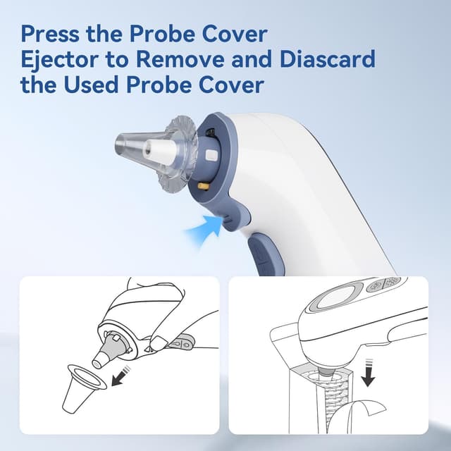 Thumbnail 5 de Berrcom Ear Thermometer 1s instant reading