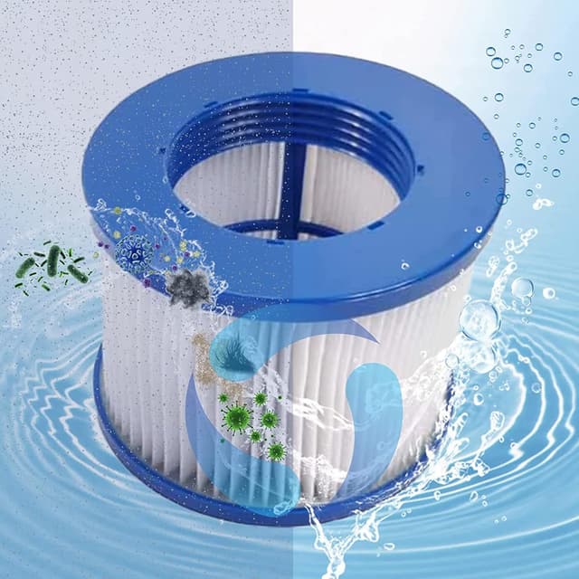 Thumbnail 3 de woejgo Lot de 4 Cartouches Filtre Spa Infinite