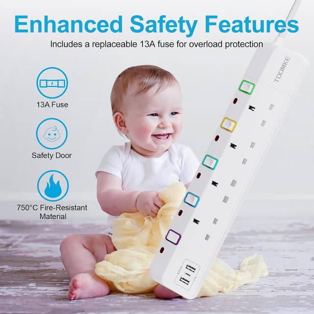 Thumbnail 4 de 10M Extension Lead with Switches