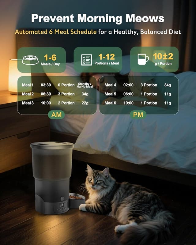 Thumbnail 4 de Gimars 5L comedero automático para gatos