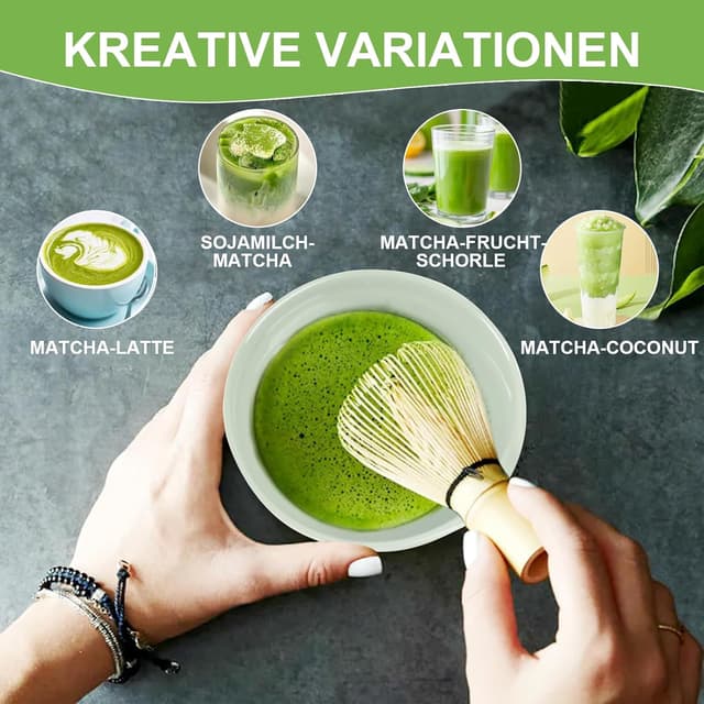 Thumbnail 4 de Matcha Set mit handgefertigtem Chasen 1 Set