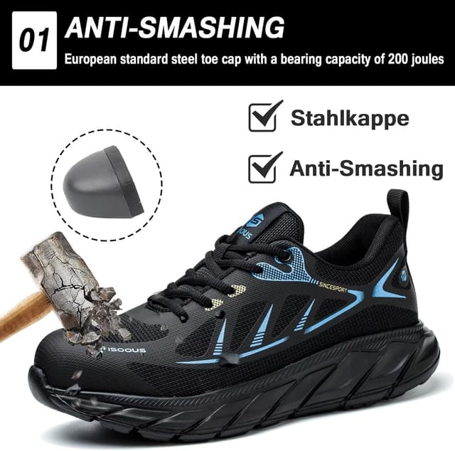 Detalle de Scarpe antinfortunistiche con punta 200J