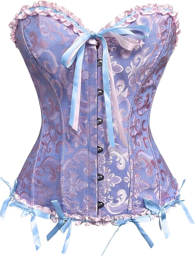 Thumbnail 6 de Wikoan Korsett Damen Vollbrust Corsage S-4XL