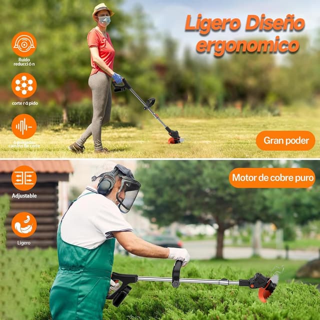 Detalle 2 de Gompuy Desbrozadora 21V 3 en 1