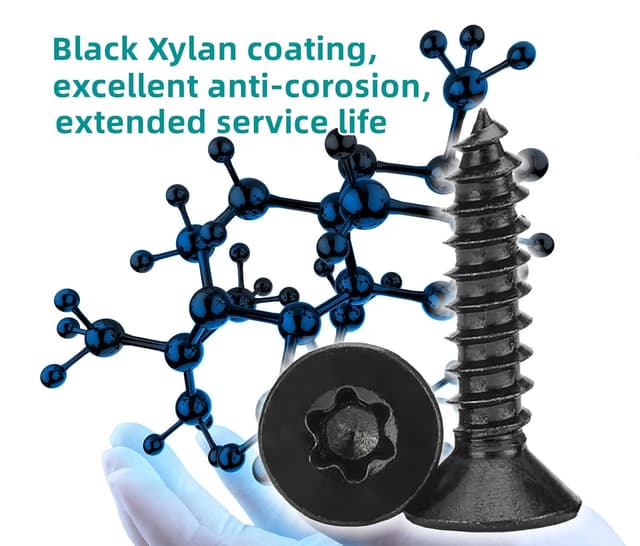 Thumbnail 4 de M5x25mm Torx Senkkopf Holzschrauben Edelstahl 304