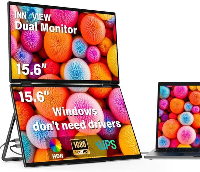 Detalle de InnoView 15.6" FHD Portable Monitor for Travel