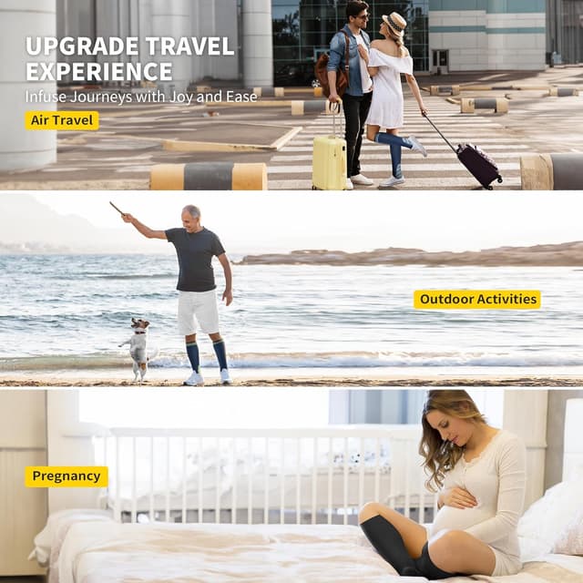 Thumbnail 6 de Cambivo Medias de Compresión 20–30 mmHg 3Pares