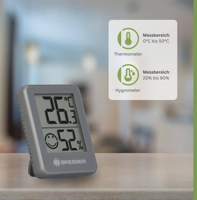 Thumbnail 6 de Bresser 3er Set Raumthermometer Hygrometer