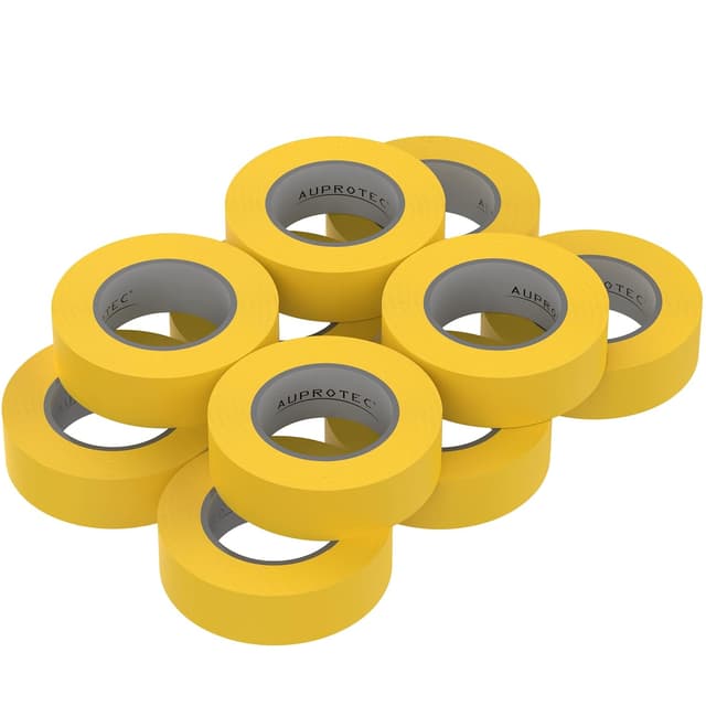 Thumbnail 6 de AUPROTEC 1 rotolo di nastro isolante VDE in PVC 15 mm x 10 m nero (DIN EN 60454-3-1)