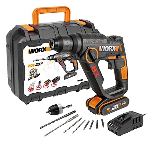 Detalle de Worx WX390 taladro 20 V 2,0 Ah Li-Ion