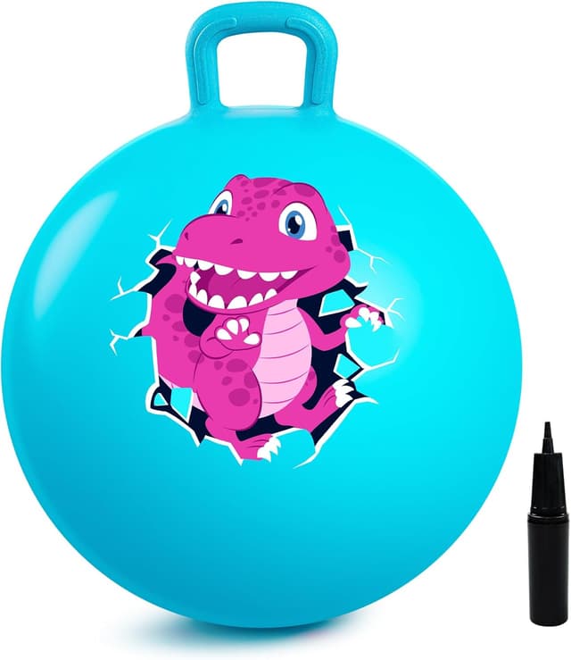 Thumbnail 6 de INPODAK Hüpfball 45 cm für Kinder (3–8 Jahre) mit Griff, rutschfest, inkl. Pumpe