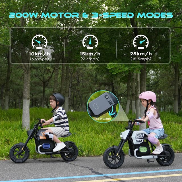 Thumbnail 4 de RCB R9 Moto Eléctrica Niños 200W 25 km/h