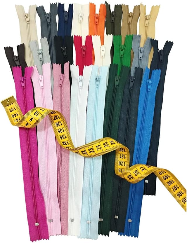 Thumbnail 4 de Pack de Cremalleras de Nylon Cerradas n.3, 24 Colores 🌈