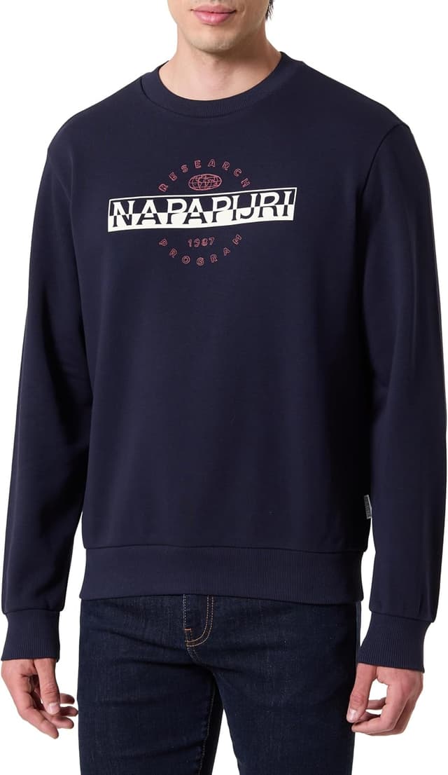 Detalle 2 de Napapijri felpa Bander con girocollo