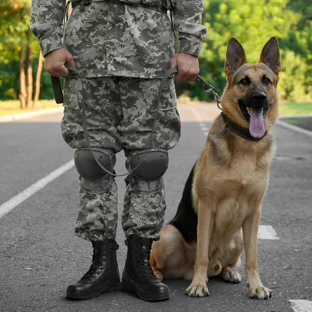 Detalle de NORTIV 8 Stivali da lavoro tattici militari da uomo in pelle con cerniera laterale