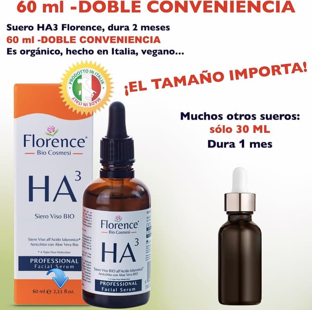 Thumbnail 1 de Florence Bio HA3 60ml Serum Facial