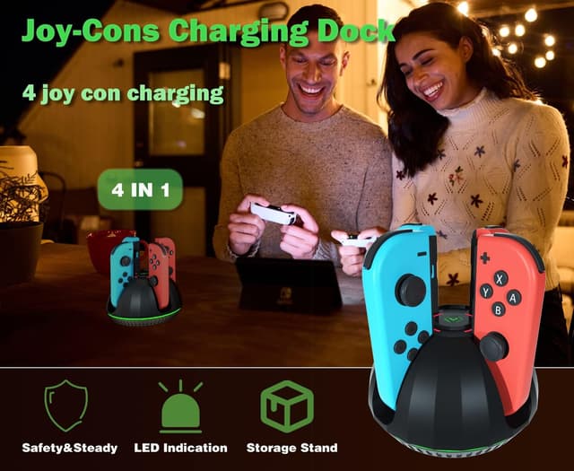 Thumbnail 6 de Nintendo Switch Charging Dock 4-in-1 Joy-Con Charger