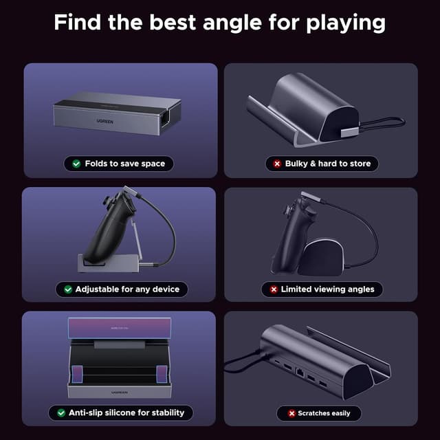 Thumbnail 6 de UGREEN Steam Deck Dock 100W 6-in-1 dock