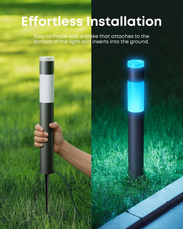 Thumbnail 6 de eufy Outdoor Pathway Lights E10 4-pack, 350 lm garden lights 🌳