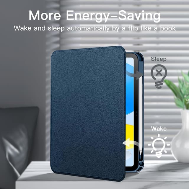 Thumbnail 4 de JETech Case for iPad A16 Navy