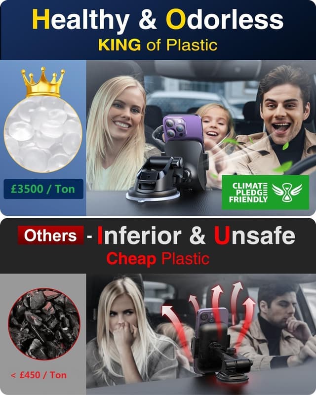 Thumbnail 4 de VANMASS Car Phone Holder 2025, 85+ lb suction