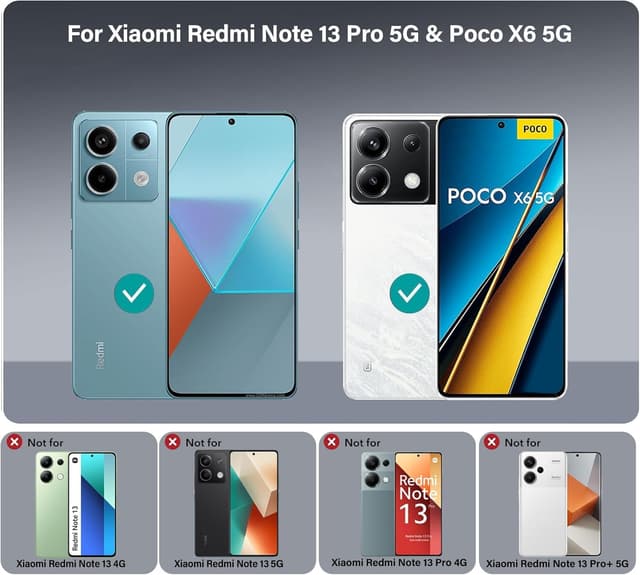 Thumbnail 4 de XTCASE Coque Xiaomi Redmi Note 13 Pro 5G noires