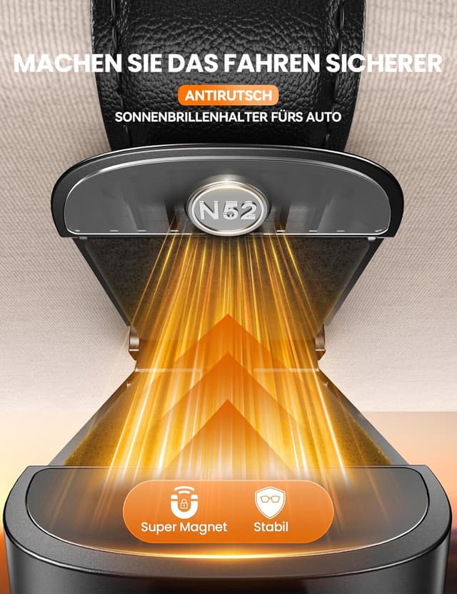 Thumbnail 3 de JOYROOM Brillenhalter fĂŒrs Auto 2er Pack đ¶